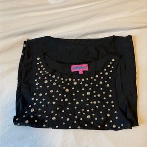 Edikted Black Studded Tank Top